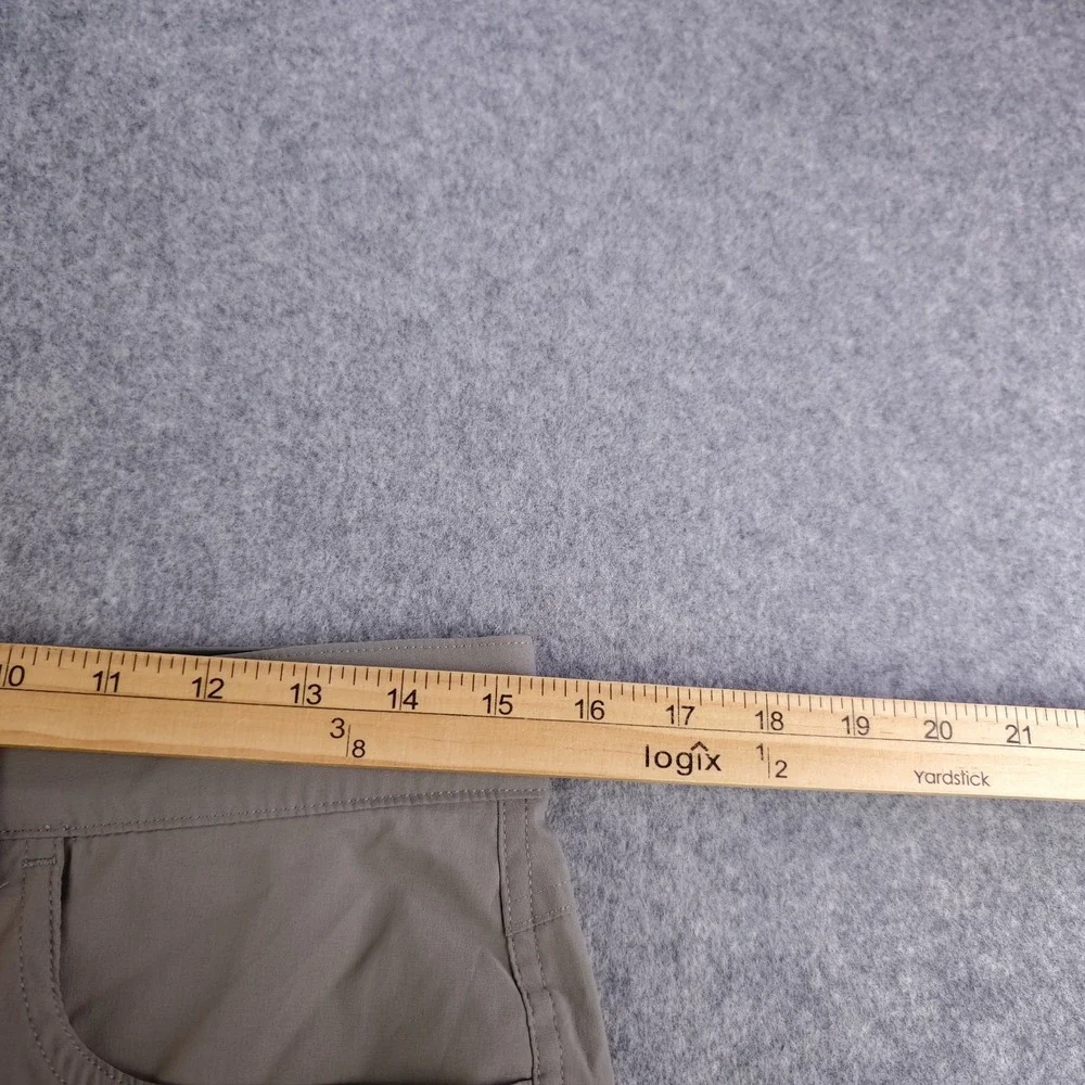 Orvis Pants Mens 30x32 Gray Zip Pocket Water Repellent Phone Pocket Hiking